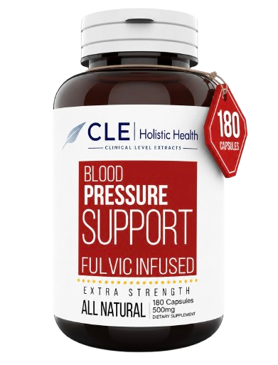 A bottle of All Natural Alistrol Blood Pressure Support