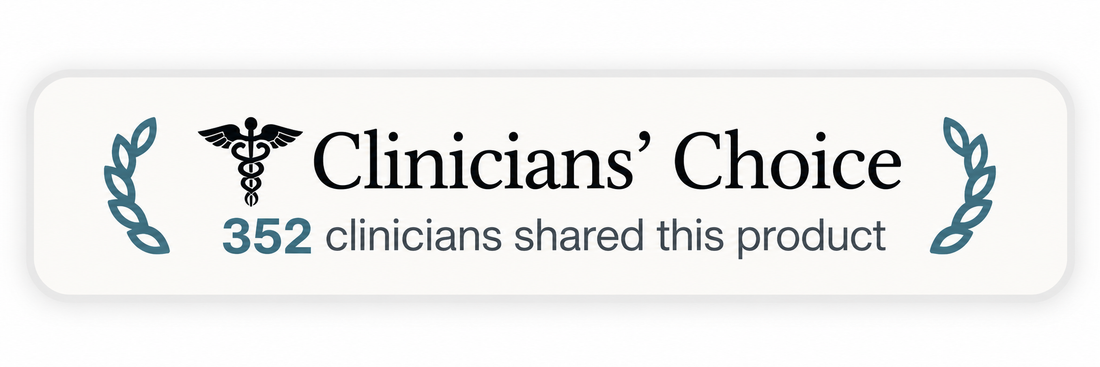 Clinicians' Choice: 352 clinicians shared this product