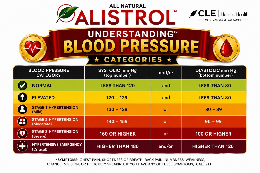 Understanding blood pressure categories — Normal, Elevated, Stage 1, Stage 2, Stage 3, and Hypertensive Emergency